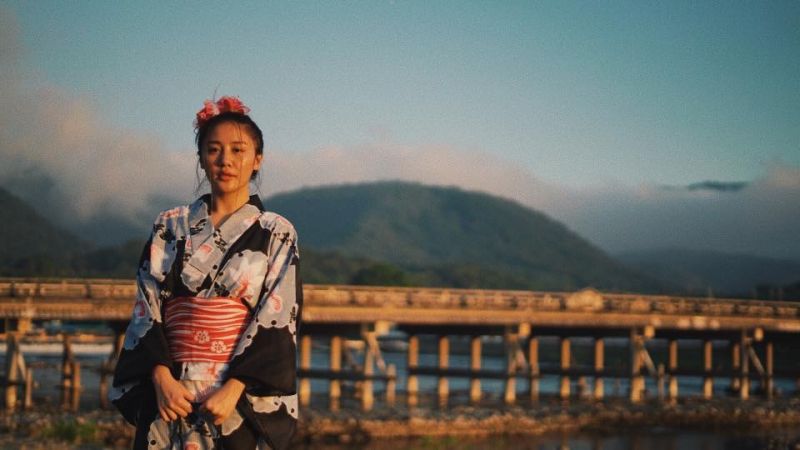 Văn Mai Hương ở Kyoto